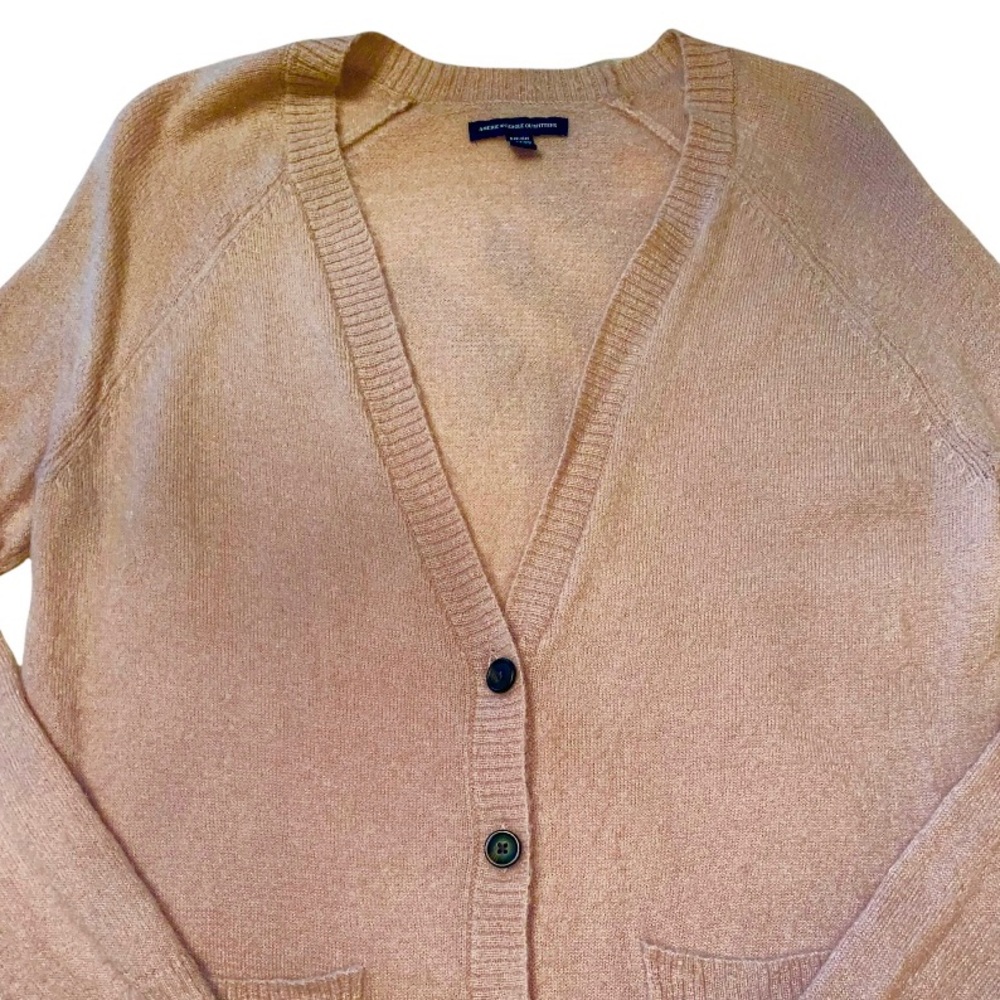 NWOT American Eagle SUPER SOFT Cardigan in pale pink - Picture 2 of 3